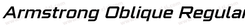 Armstrong Oblique Regular字体转换